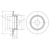 MERCE 124423O512 Brake Disc